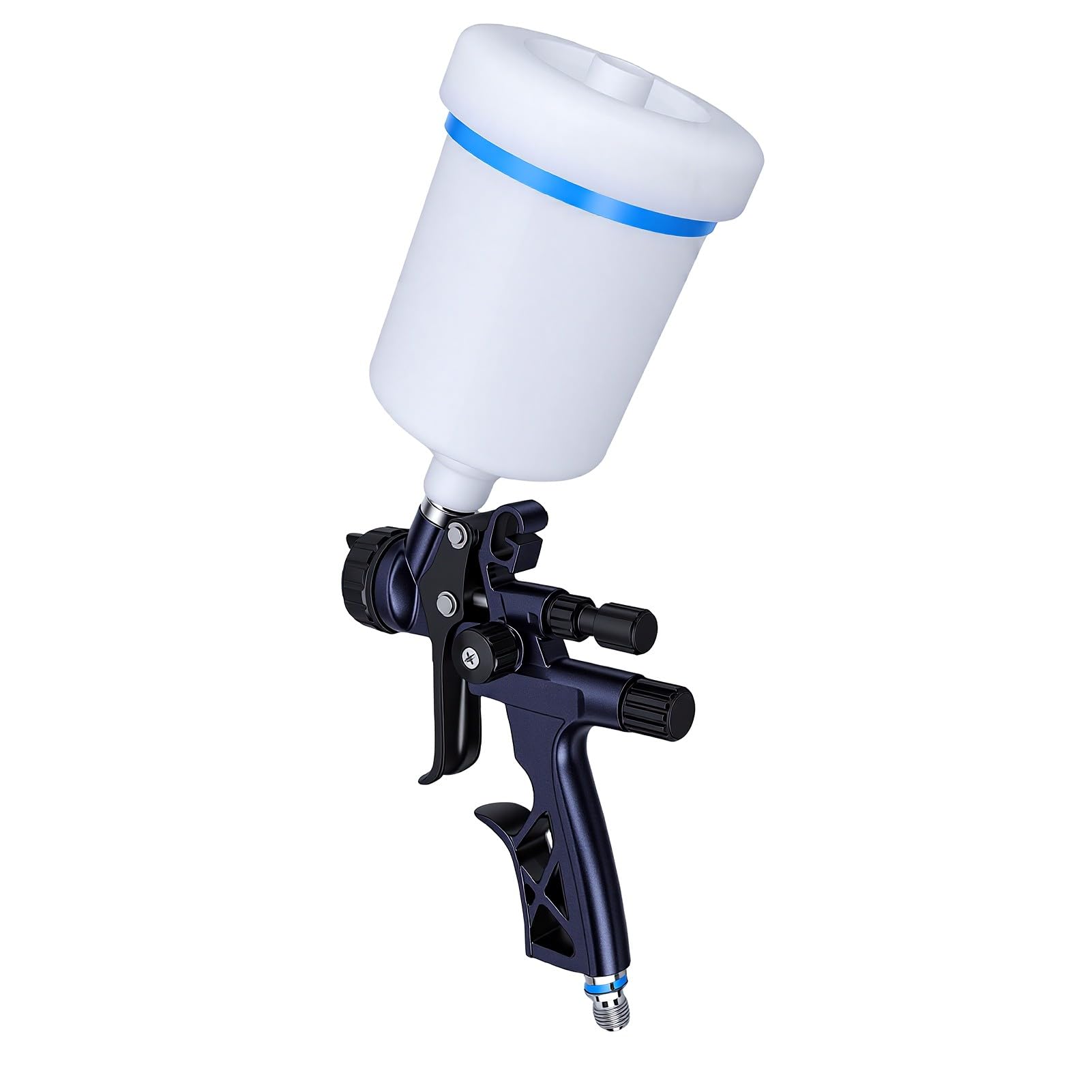 Hyuduo Pistola Pulverizadora HVLP Boquilla de 1,3 Mm con Vaso