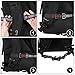 Aysatogc 2 PCS Backpack Chest Strap Add on, Backpack Chest Harness Adjustable Sternum Strap Outdoor Chests Belt with Quick Release Buckle and Slide Lock for Travel, Hiking, Camping