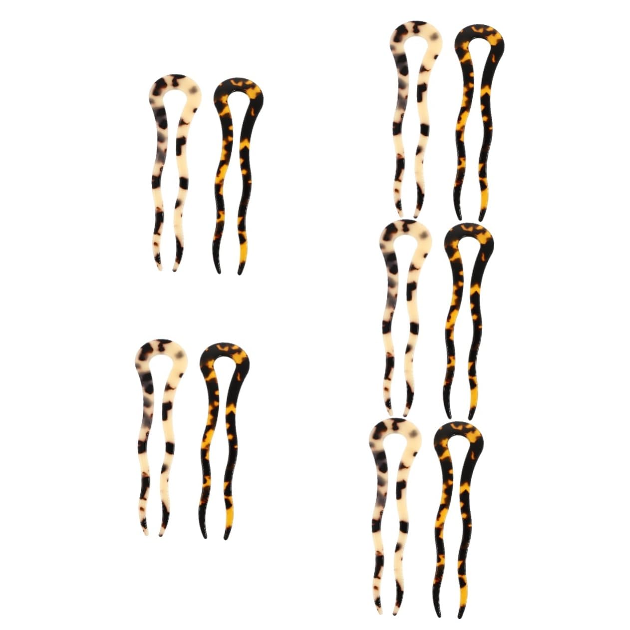 FOMIYES 5 Juegos De Horquillas Para El Pelo Estilo Francés Horquillas Para El Pelo En Forma De U Para Ocasiones Especiales 2 Unidades X 5