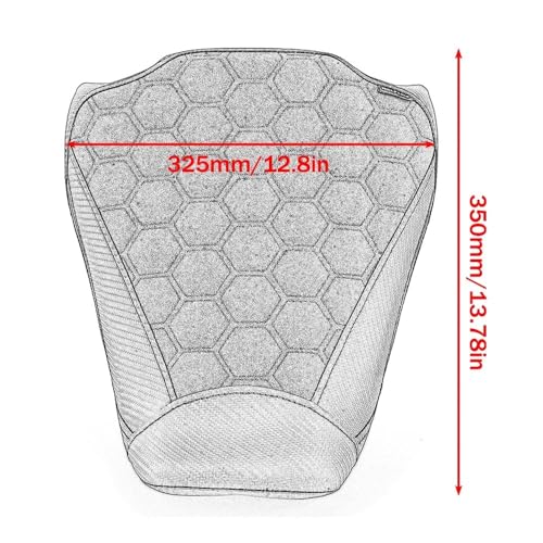 Funda para asiento de motocicleta que repara el sillín desgastado de tu CB650R 2019-2025 6