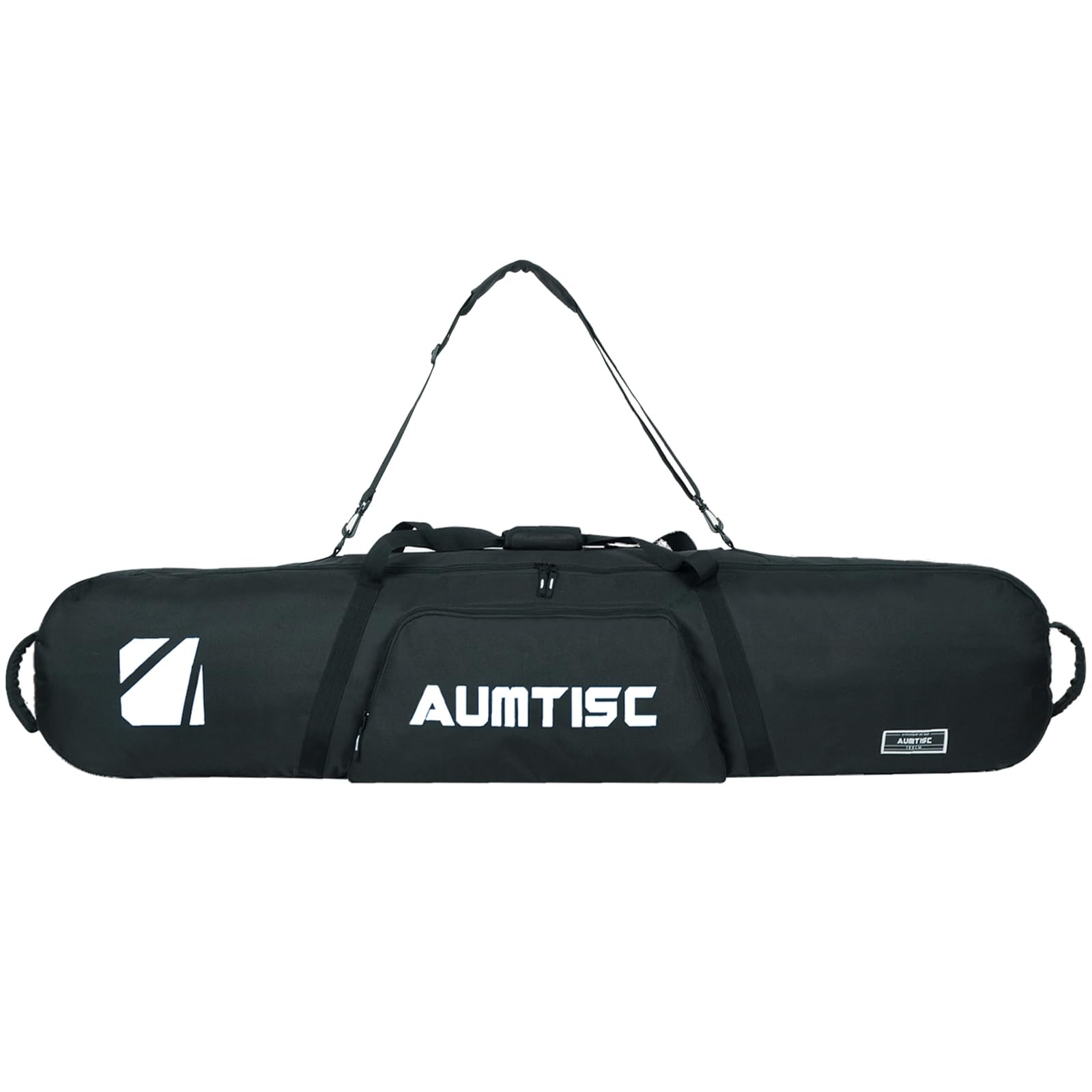 AUMTISC Snowboard Bag Unpadded, Travel Ski Bags with Storage Compartments, Shoulder Sling and Gear Pockets, for Snow board, Goggles, Gloves, Available