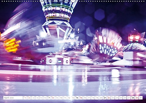 Auf der Kirmes (Wandkalender 2018 DIN A2 quer): Vergnügen für die ganze Familie (Monatskalender, 14 Seiten ) (CALVENDO Spass) [Kalender] [Jul 10, 2017] J. Sülzner / NJS-Photographie, Norbert