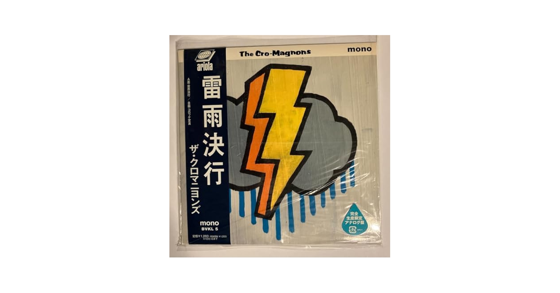 Amazon.co.jp: ザ・クロマニヨンズ 雷雨決行 レコード : 家電