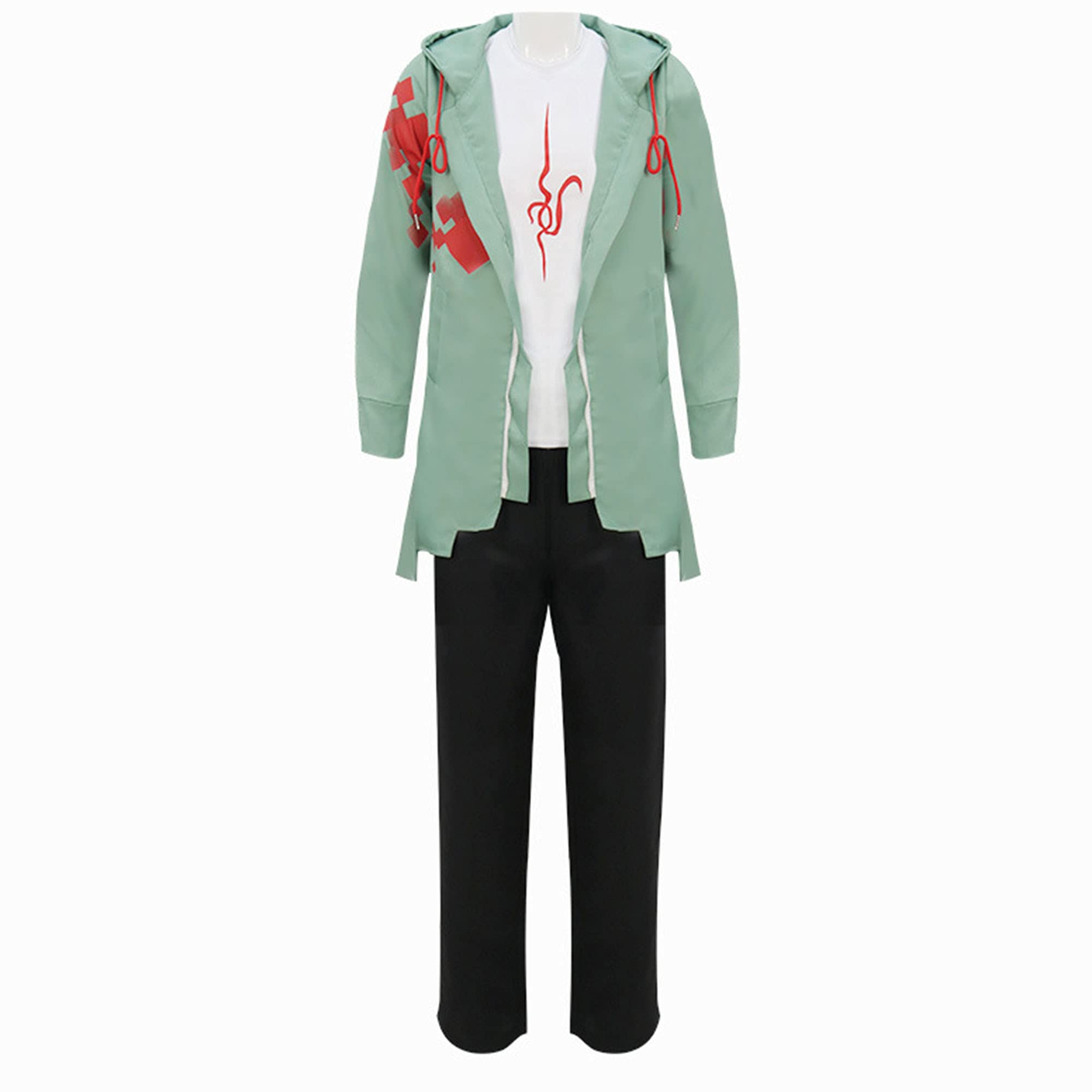 Nagito Komaeda Cosplay Costume Men Women Hoodie Jacket Pants Suit