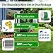 150m Boundary Cable for Robotic Lawnmower - Headley Tools Boundary Wire+50x Pegs+10x Connectors+9x Titanium Blades Accessory Set for Search Cable, Compatible with Gardena/Husqvarna/Worx