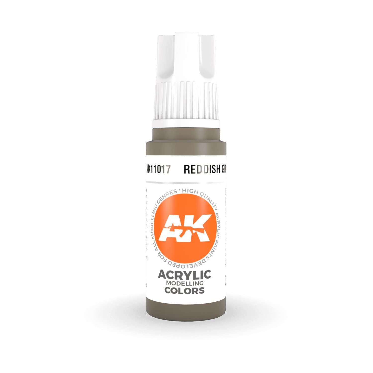 Ak Interactive Reddish Grey 3Rd Gen Acrylic Concrete 17Ml