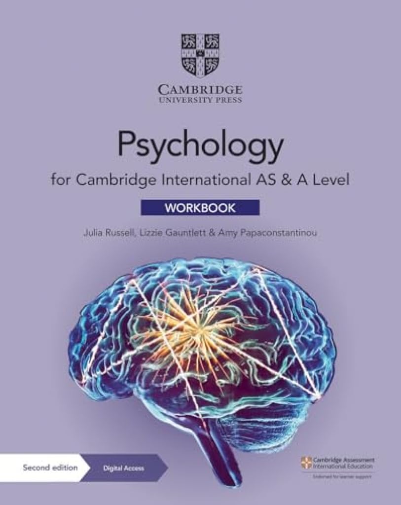 Cambridge International AS & A Level Psychology Second edition Workbook with Digital Access (2 Years)