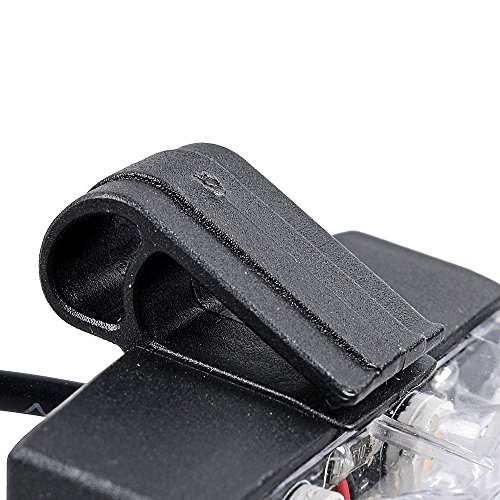 16X 12V 2-Led Amber Emergency Warning Hazard Strobe Light Bar Kit W/Clips Compatible With Truck Vehicle Car #TOP5