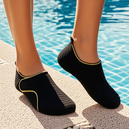 Men Women Water Shoes Soft Beach Swim Shoes Anti-Slip Barefoot Sock Shoes Aqua Shoes