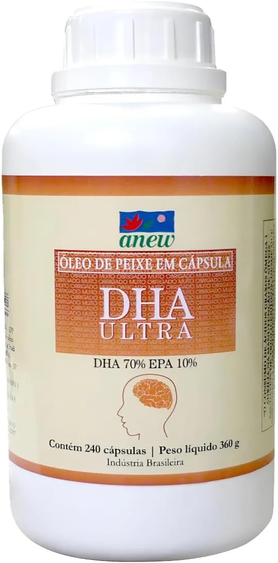 Dha Ultra Óleo de Peixe, Suplemento Alimentar, 240 Cápsulas