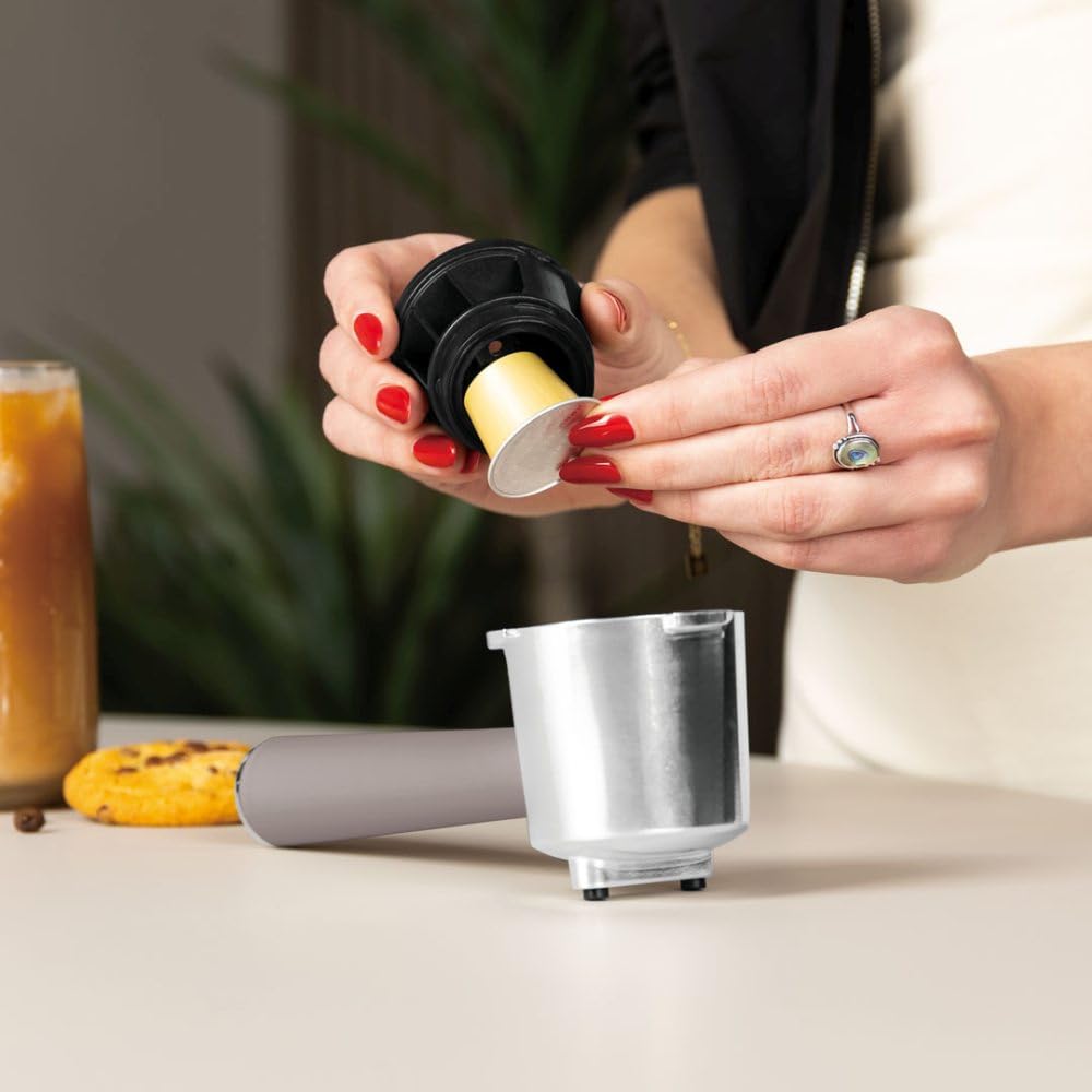 Berlinger Haus– Digitale 3-in-1-Hebelkaffeemaschine, Kollektion Taupe