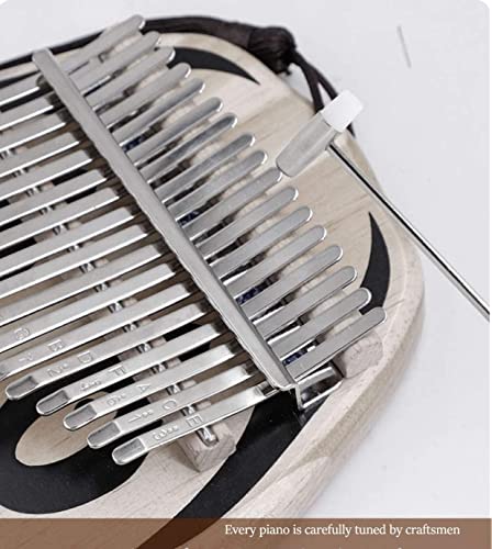 WPHGS Kalimba 17 clés portables thumb piano doigt piano frappe piano instrument de musique avec tuning marteau et piano… - Les Beatles, Paul McCartney, John Lennon, RIngo Starr, George Harrison WPHGS Kalimba 17 clés portables thumb piano doigt piano frappe piano instrument de musique avec tuning marteau et piano… – Image 3