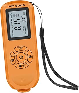 HEALLILY 1 Set Thickness Gauge Paint Thickness Tester Meter Gauge Car Paint Coating Tester Car Paint Gauge Paint Depth Gauge Mini Thickness Film Thickness Abs Metal Wet Film