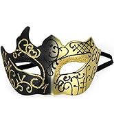 Maschera Veneziana Boland - Con Glitter E Pietre, Cinturino In Raso, Per Carnevale E Feste - Foto 2