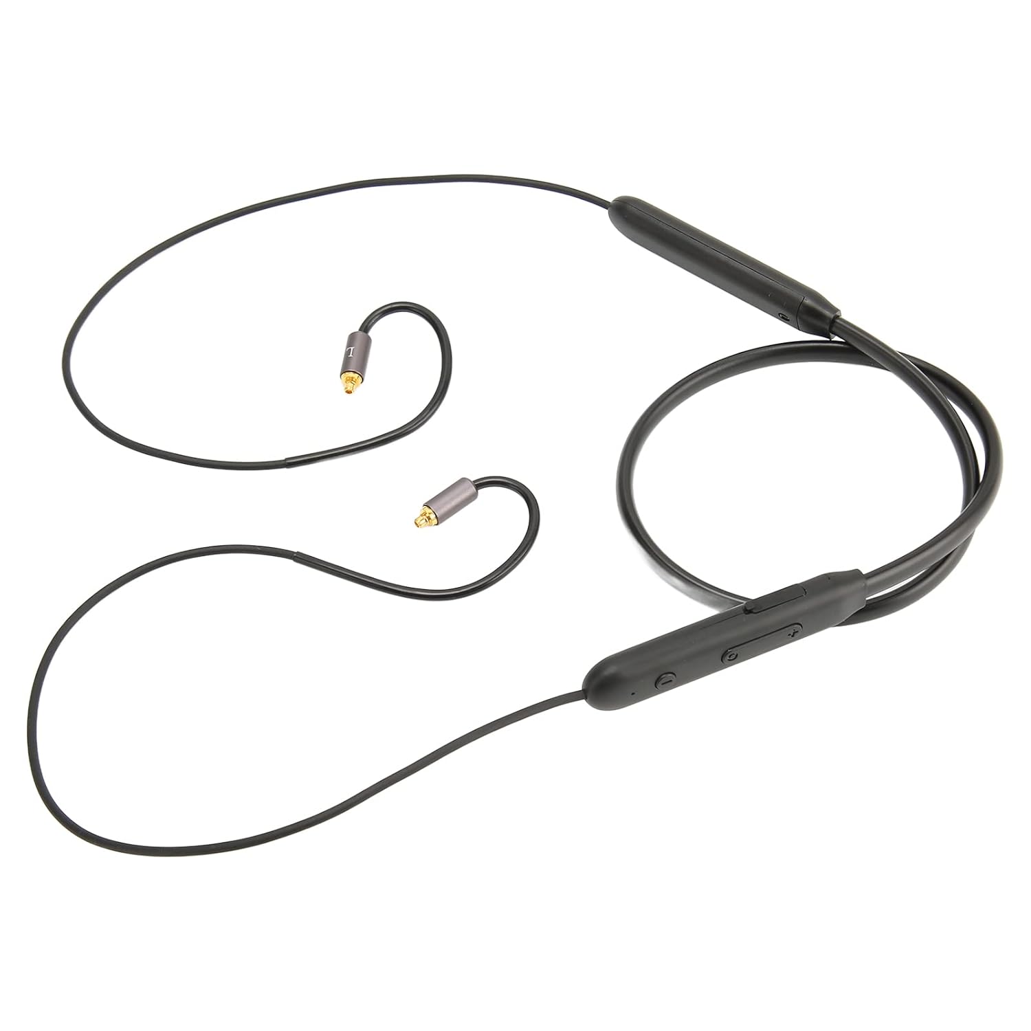 JTLB MMCX Adapter Cable with Microphone and Controller, Bluetooth Earphone Cable for IE300 IE600 IE900,