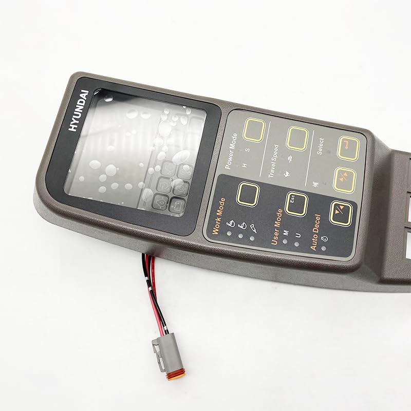 Image of Minitor Assembly Compatible with Hyundai R-7 Series R80 R110 R150 R215-7 R225 R335-7 LCD Display Meter Assy Excavator Parts