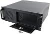 LALABU Network Cabinet 4U Network Cabinet Server Cabinet 7 x 3.5 Inch HDD Drive Bays with 80 mm Fan SL-450A for 19 Inch IT Devices A/V Devices