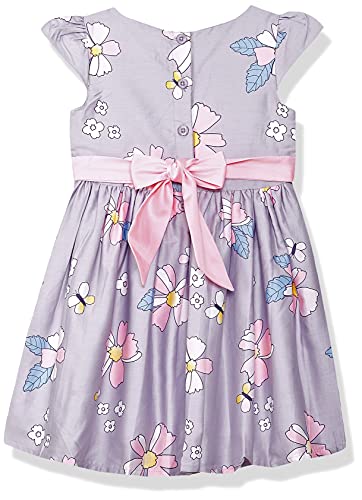 Image of Max Girls Floral Printed A-Line Dress