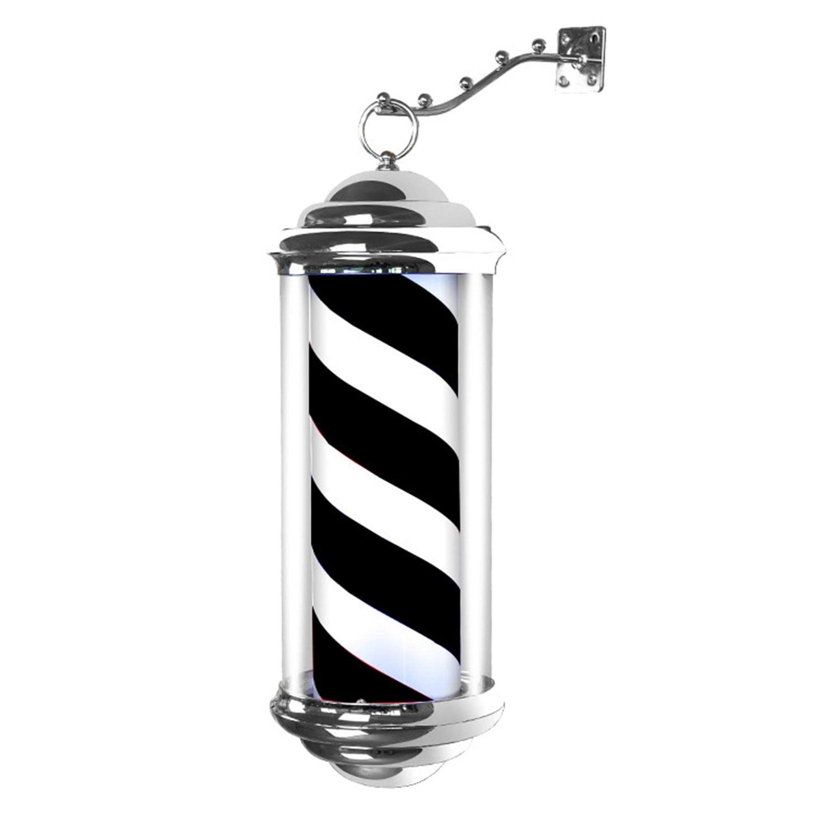 LOOM TREE® Rotating Barber Pole Light Hairdressing Led Stripes Outdoor Red Blue 40Cm | Salon & Spa Equipment | Salon & Spa Supplies-image-34