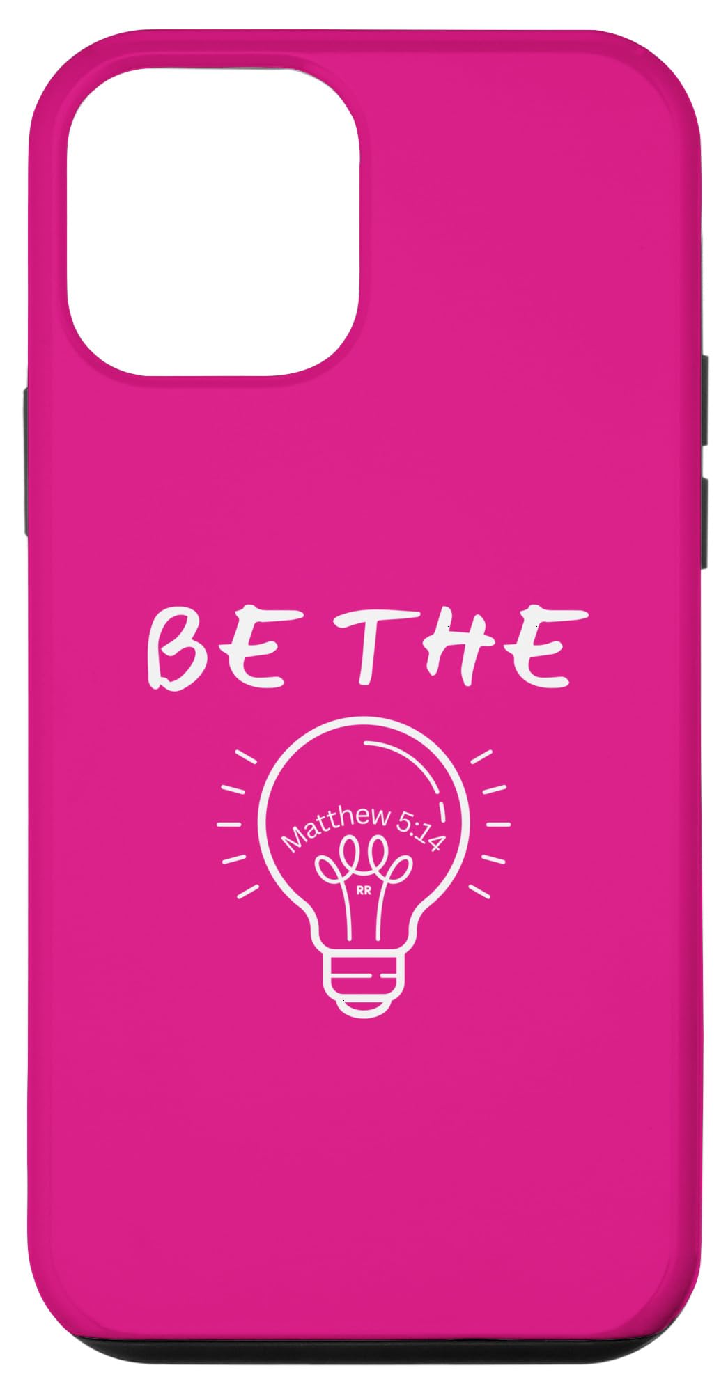 iPhone 12 mini Unique Gift Bible Verse B The Light Case