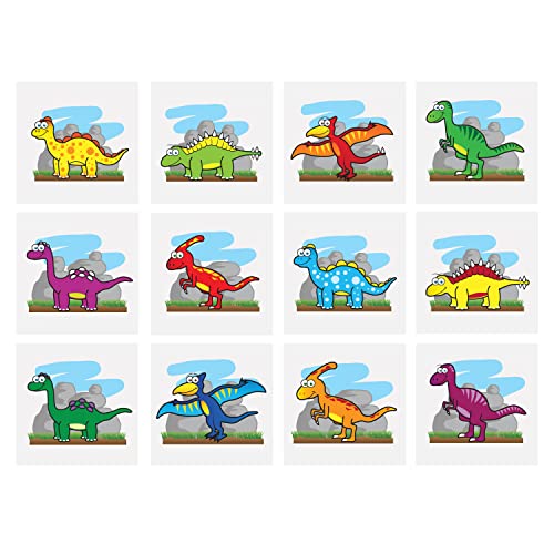 Tatouages temporaires dinosaures Henbrandt pour remplir facilement 120 cadeaux enfants