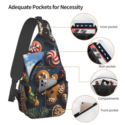 Bolso Cruzado Unisex Ligero para Senderismo 15.3in miniatura 4