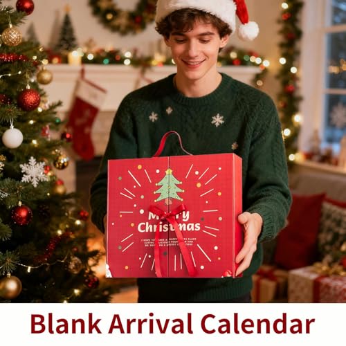 Calendrier de l'Avent vide réutilisable pour solutionner vos idées cadeaux de Noël