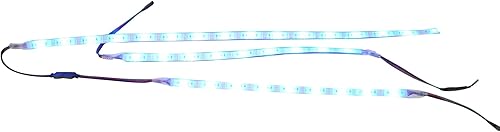 NYC Acoustics Tira de luz LED RGB USB para retroiluminar tu televisor/monitor + control remoto