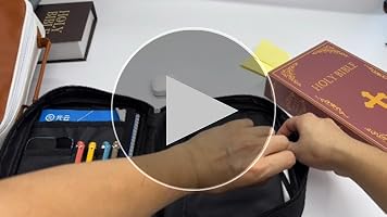 JILS BIBLE e.p.➕Kαinポーチ、ステッカー他 Monogrammed Leopard Bible Carrying Case - Marleylilly