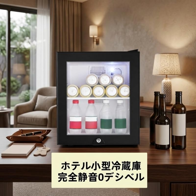 コンプレッサー式ワインセラー 6本入り 薄型スリム 庫内LED 省エネ 静音 自宅用業務用兼用 ひとり暮らしに最適 Javrynx (6本入り,ブラック) - 4