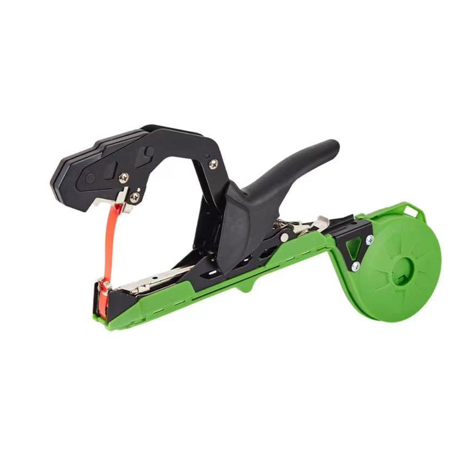 Hidyliu Máquina para Atar Plantas, Herramienta de Jardinería Ligera de Alta Precisión para Plantas de Tomate, Pepino, Vid, Acero Al Manganeso, 1 Máquina para Atar