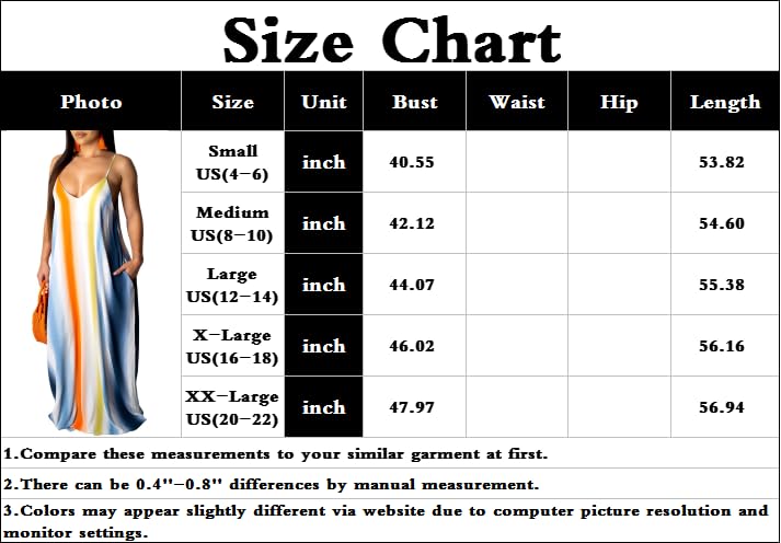 Image of Summer Maxi Dress for Women 2026 Plus Size Sundresses Casual Sexy Floral Sleeveless Beach Long Dress with Pockets