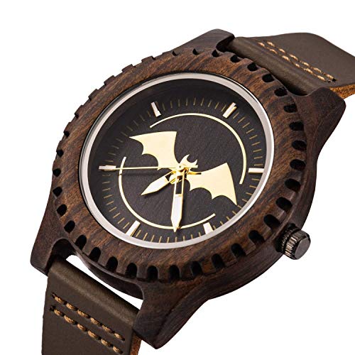 Preisvergleich Produktbild Detazhi Holz Uhr, ursprüngliche ökologische Reine Sandelholz Paar Uhrenindustrie Gesundheit und Umweltschutz Quarz Wasserdicht Sicherheit, (Farbe: B) (Color : B)