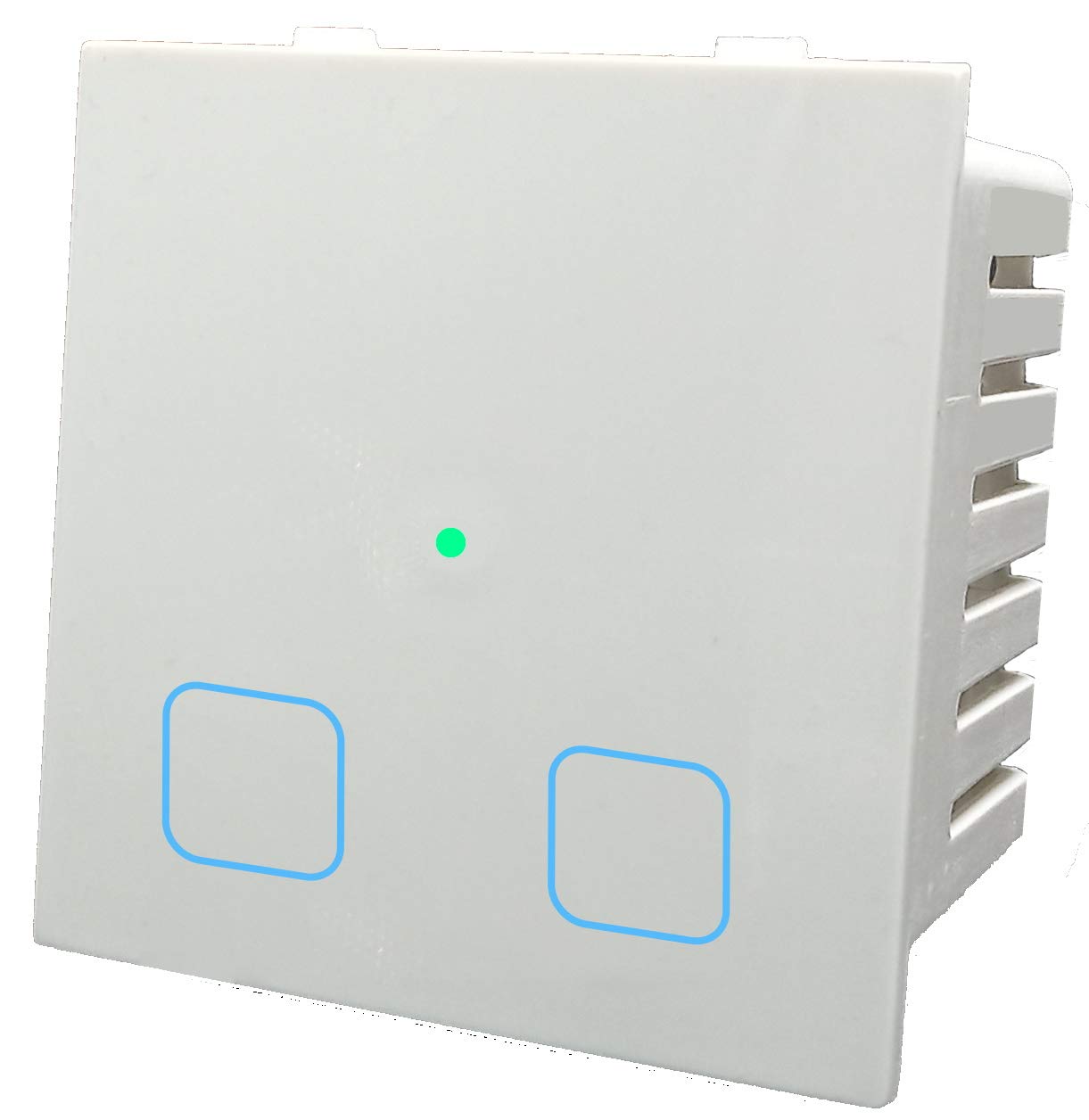 Smarteefi Touch 2 Port 16A WiFi Smart Switch (Each Port with 16A Capability), Execute Schedule Even if no Internet, Compatible with Alexa/ Home (BLACK) — Amazon image 8