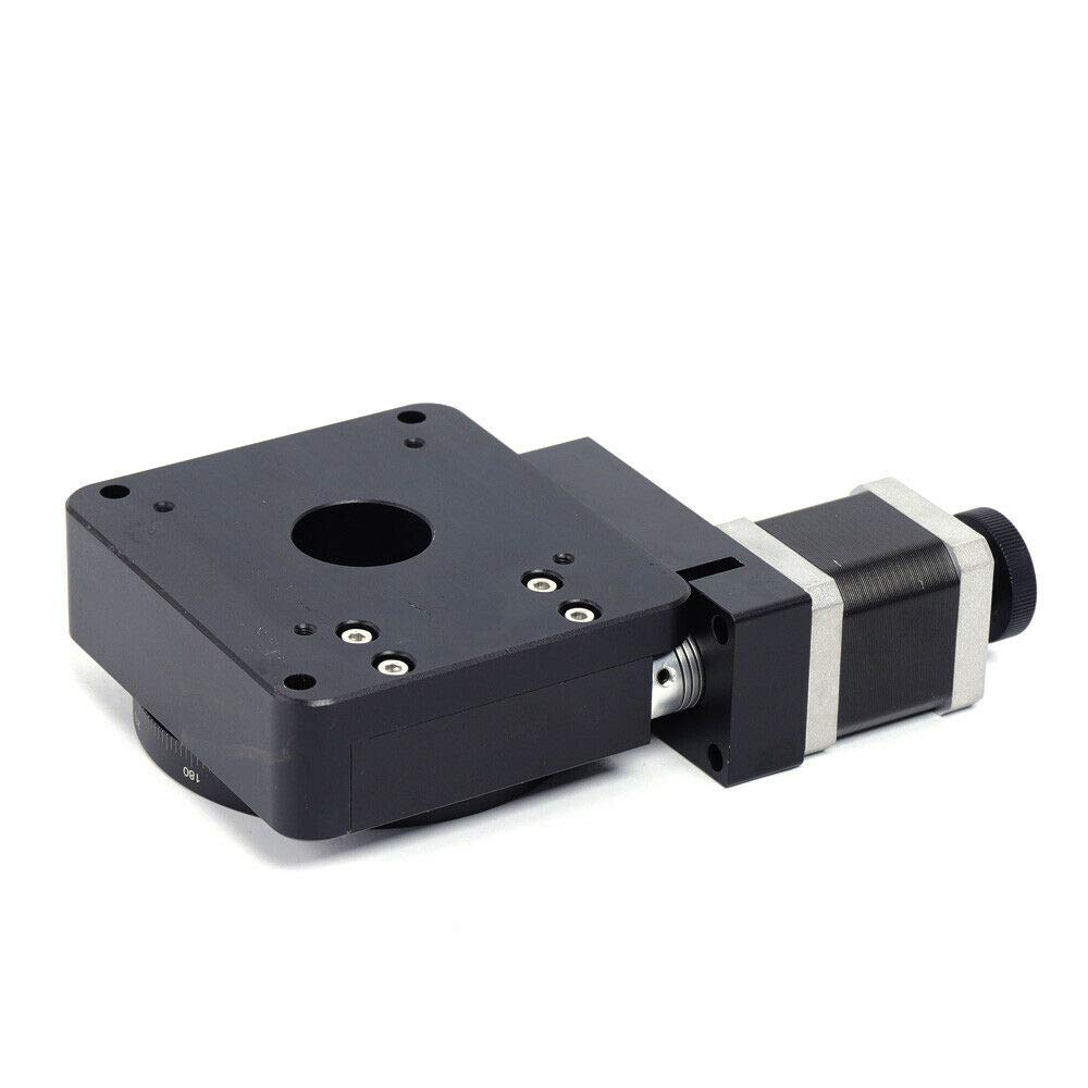 HT03RA100 Rotating Platform Electric Rotating Machine,Industrial Automation 360° Precision Electric Optical Rotating Platform 100mm