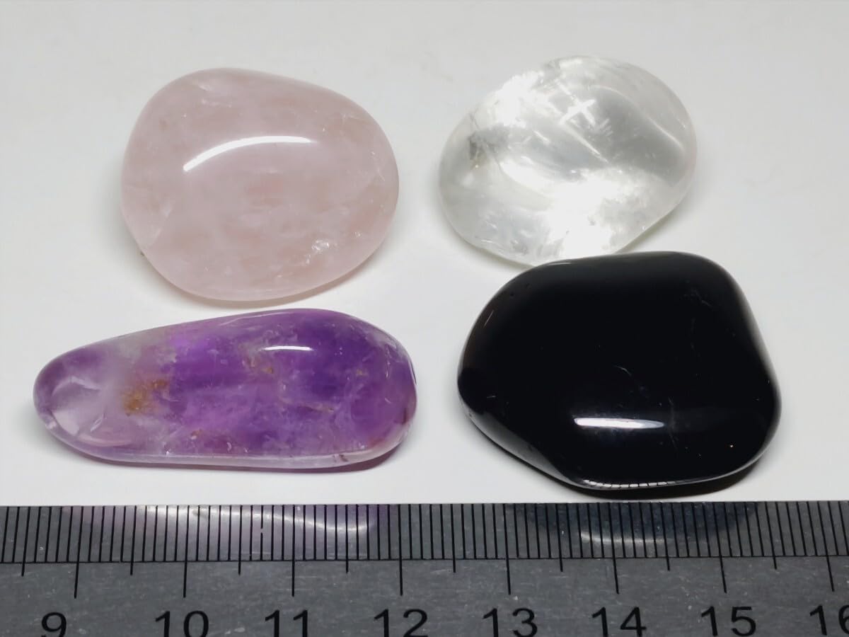Amazon.co.jp: 水晶 66g ローズクォーツ モ クォーツ 原石 鑑賞石 自然