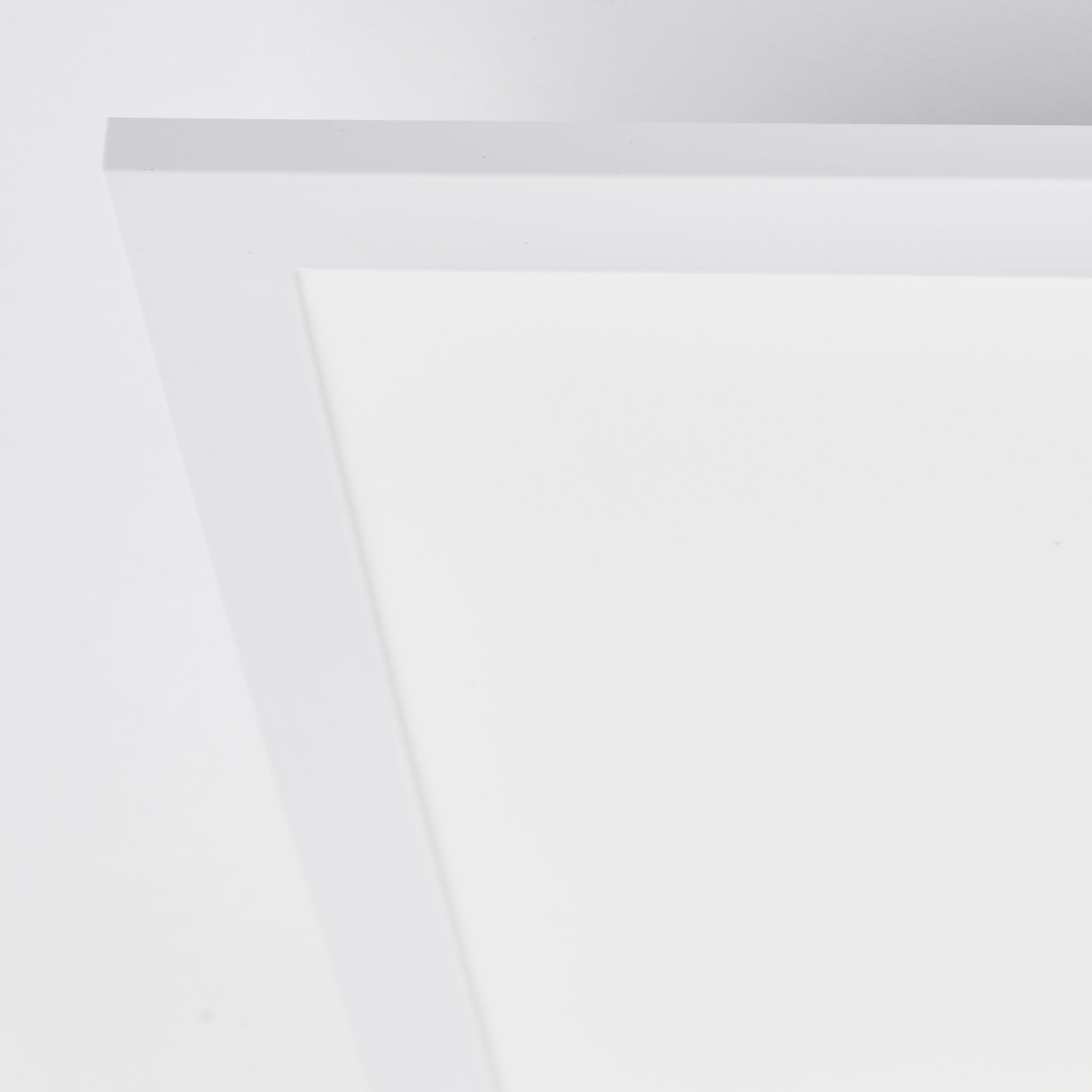 Lightbox Basic LED Aufbaupaneel | 120 x 30 cm | zeitloses Wand- & Deckenpanel mit weißem Rahmen & neutralweißer Lichtfarbe (4000 K) | 4600 lm | für jeden Raum | aus Aluminium/Kunststoff