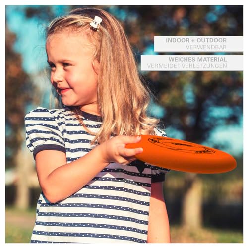 Volley® Soft Saucer Schaumstoff Frisbee (orange)