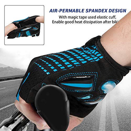 BIKINGMOREOK Bike Cycling Gloves for Men Women,Non-Slip