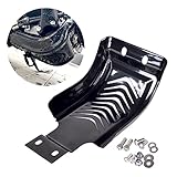 883 Sportster Accessories, Goldfire Iron Front Spoiler Skid Plate Engine Guard Cover Chin Fairing...