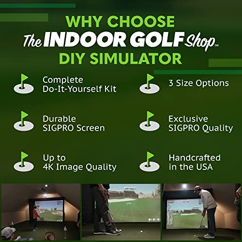 Golf Simulator Enclosure Kit