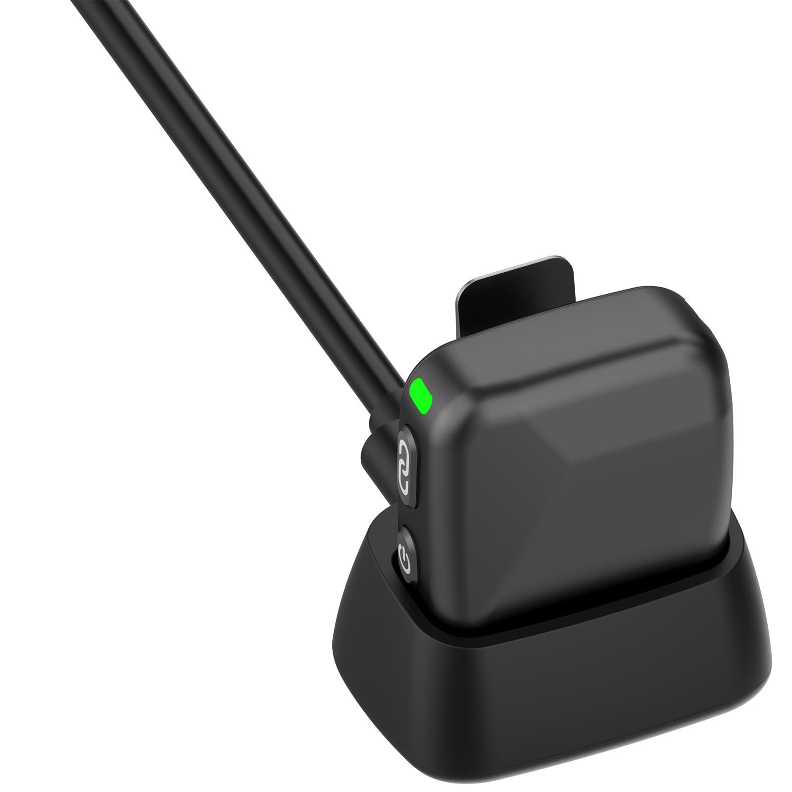 Station de charge magnétique, compatible avec mini émetteur DJI Mic - Base de charge avec station de charge magnétique pour alimentation de microphone sans fil