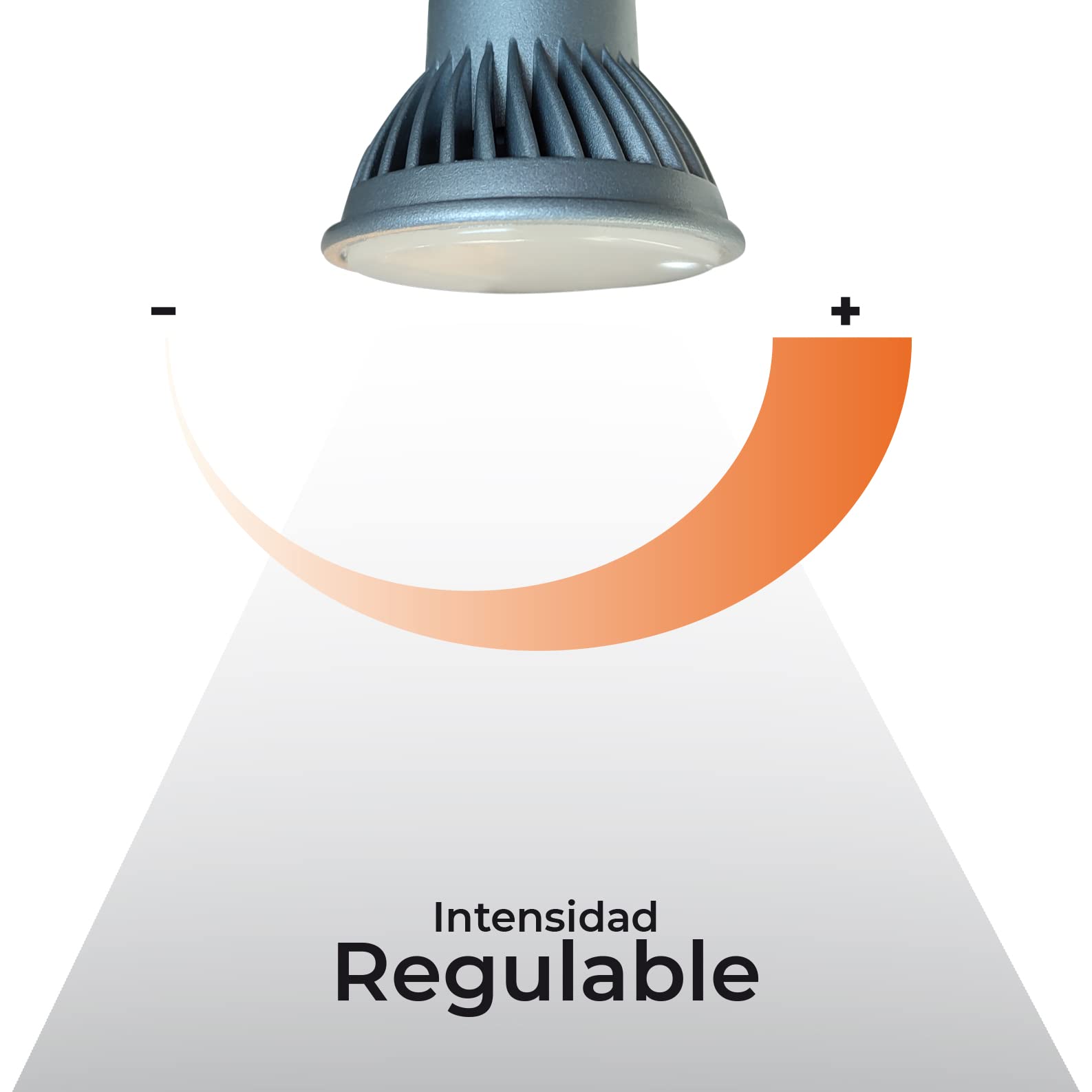 LED ATOMANT 10x Lampadina LED GU10 7W Dimmerabile Bianco Freddo 680lm