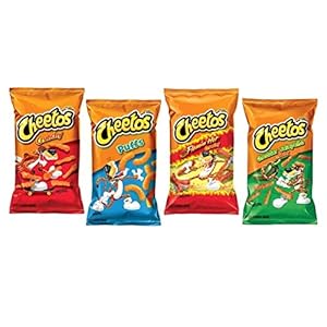 Cheetos USA Chips Pakket 4 x 226 gram (4 different flavours)