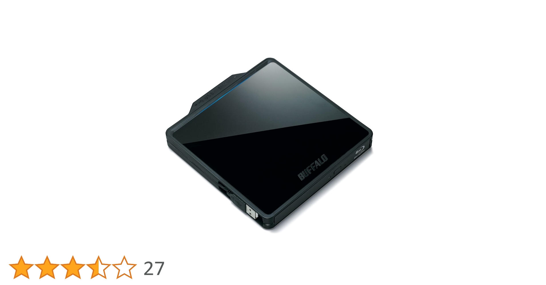 Amazon.co.jp: BUFFALO BDXL対応 映像編集ソフト付属 ポータブル