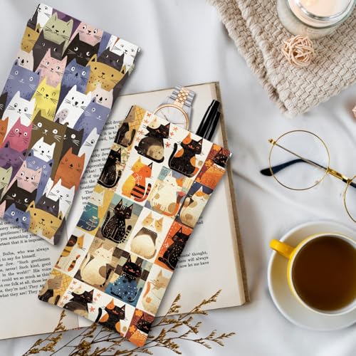Image of Eyeglasses Sunglasses Case PU Soft Squeeze Top Glasses Pouch for Women Men,Animal Pattern Portable Anti Scratch