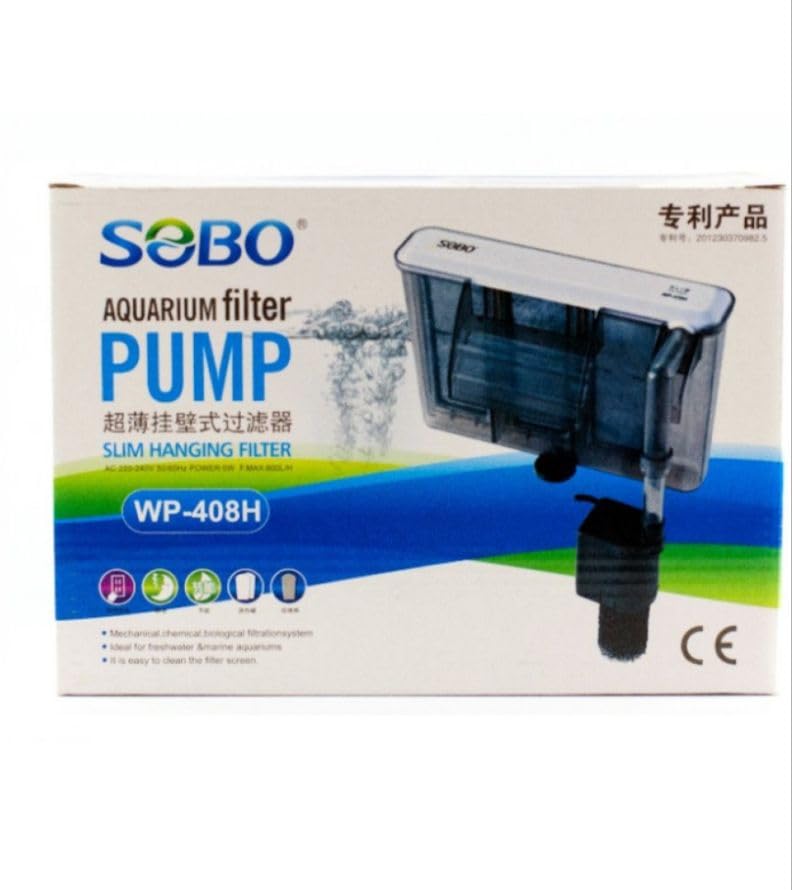 See full amazon price history chart for Om Traders Sobo Aquarium Filter Pump Slim Hanging Filter WP-408H Om Traders Sobo Aquarium Filter Pump Slim Hanging Filter WP-408H (B0D35TW4HY) Amazon Price History, Amazon Price Tracker