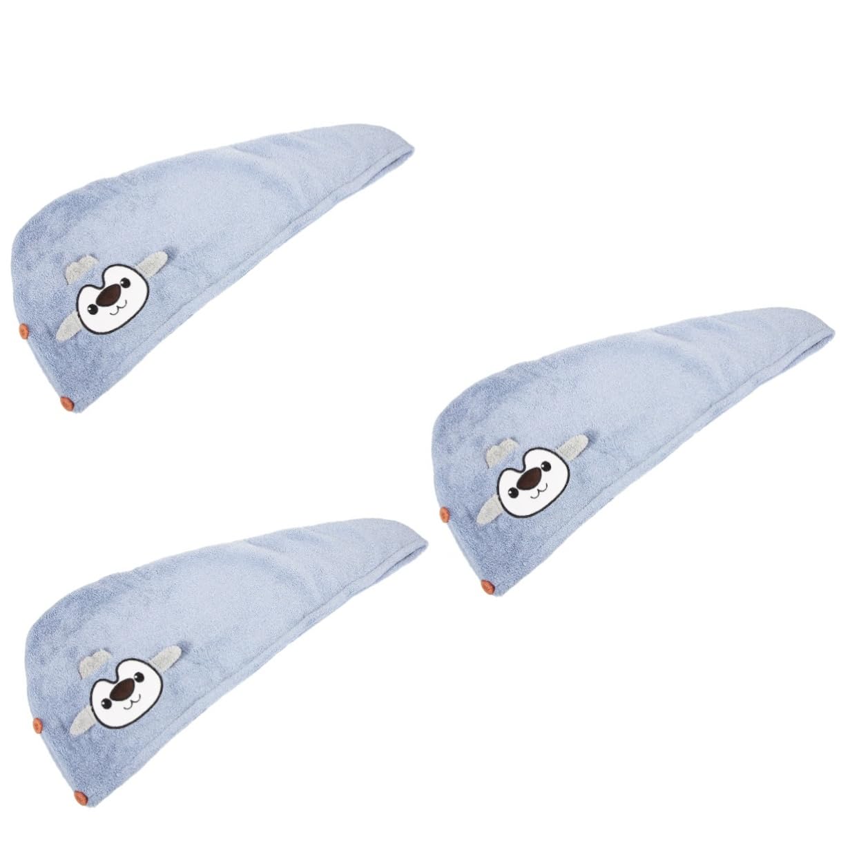 CALLARON 3 Piezas Toalla para secar el Cabello Toallas toalhas Towels para el Cabello Envoltura de Secado para el o de Cabeza para o Mojado Fibra extrafina