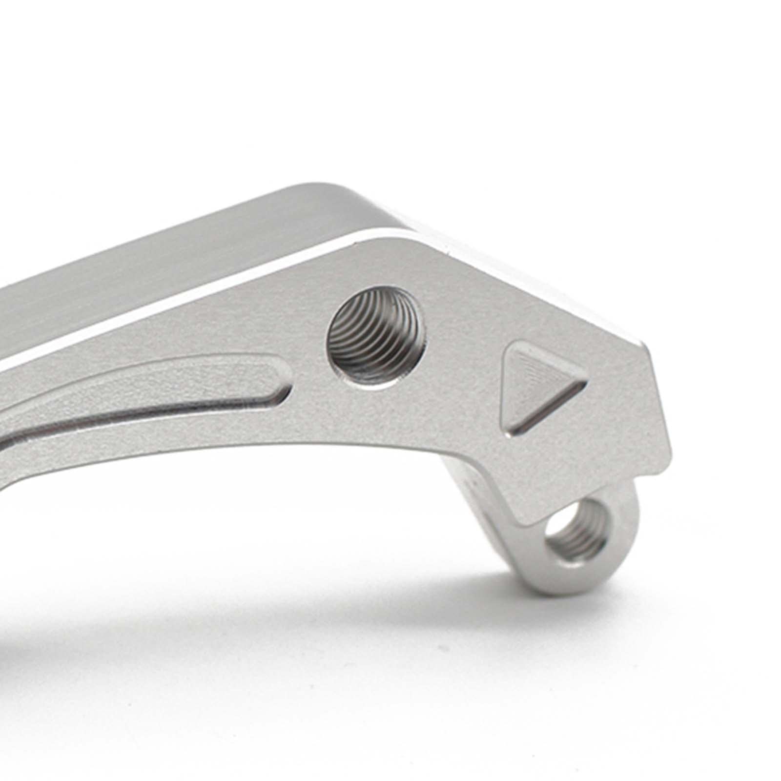 Bremssattel Halter Motorrad Adapter Fahrzeug Ersatzteile Reparatur Aluminiumlegierung für 300 2017-2022 Umbau Werkstatt Freizeit, Silber