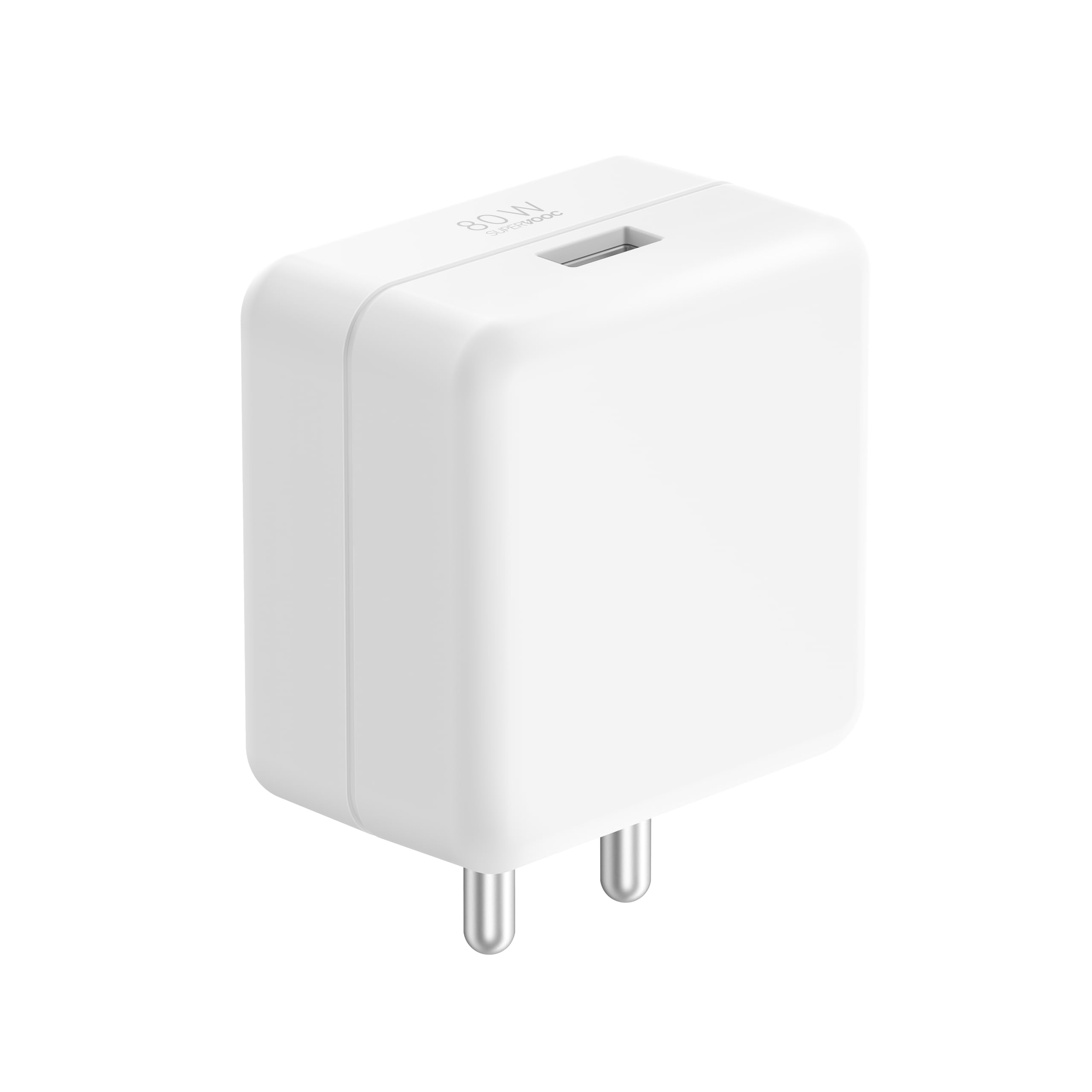 OPPO Original (6 Months Offical Warranty) SUPERVOOC 80W Single Port USB Fast Charger, BIS Certified, Wall Charger Adapter, Universal Compatibility (Cable Not Included, White) discount deal